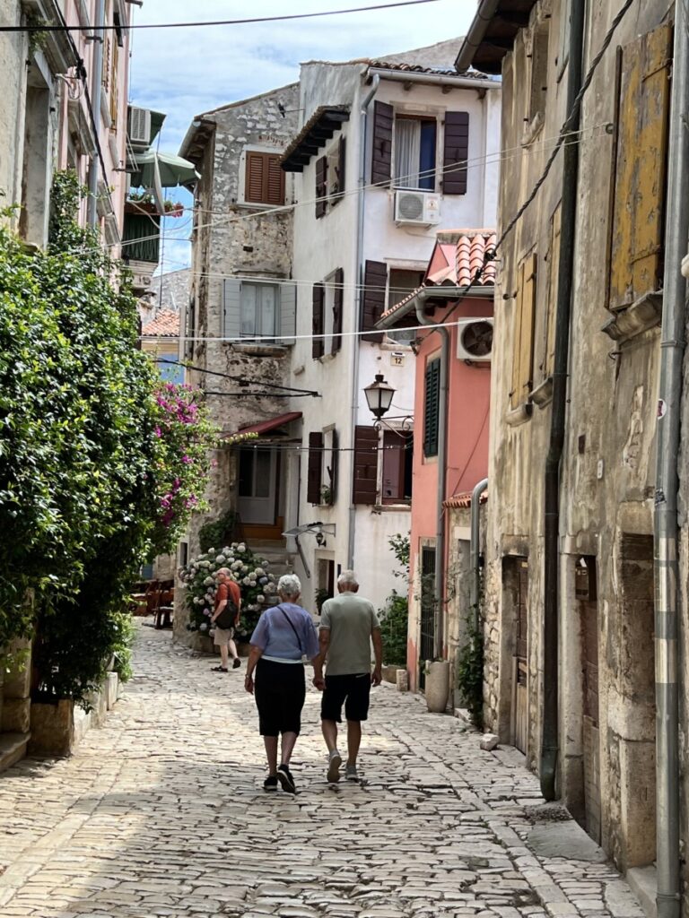 Mamma og pappa i Rovinj