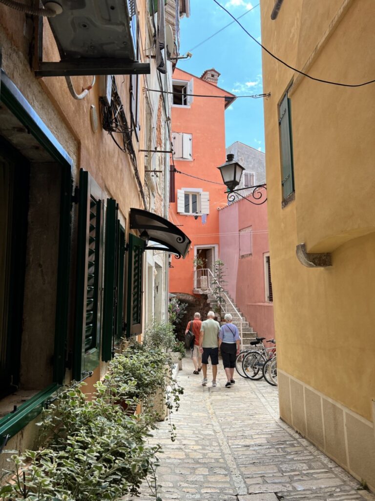 Mamma og pappa i Rovinj