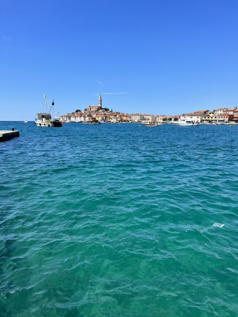 Turkist hav i Rovinj