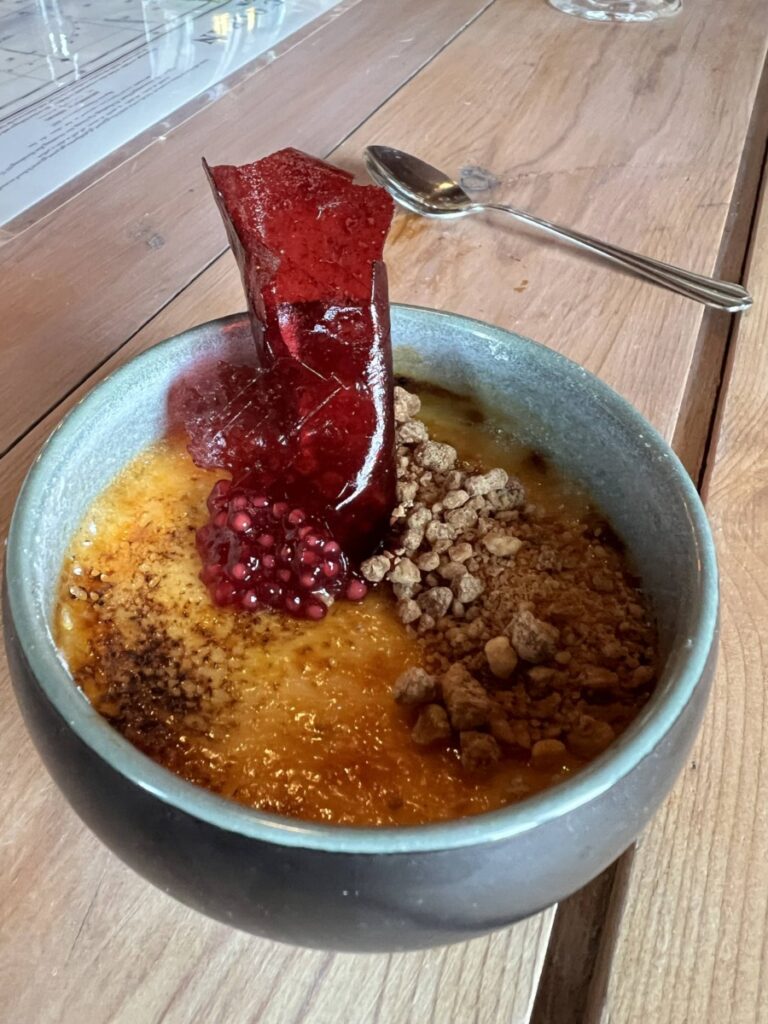 Creme brulee til dessert