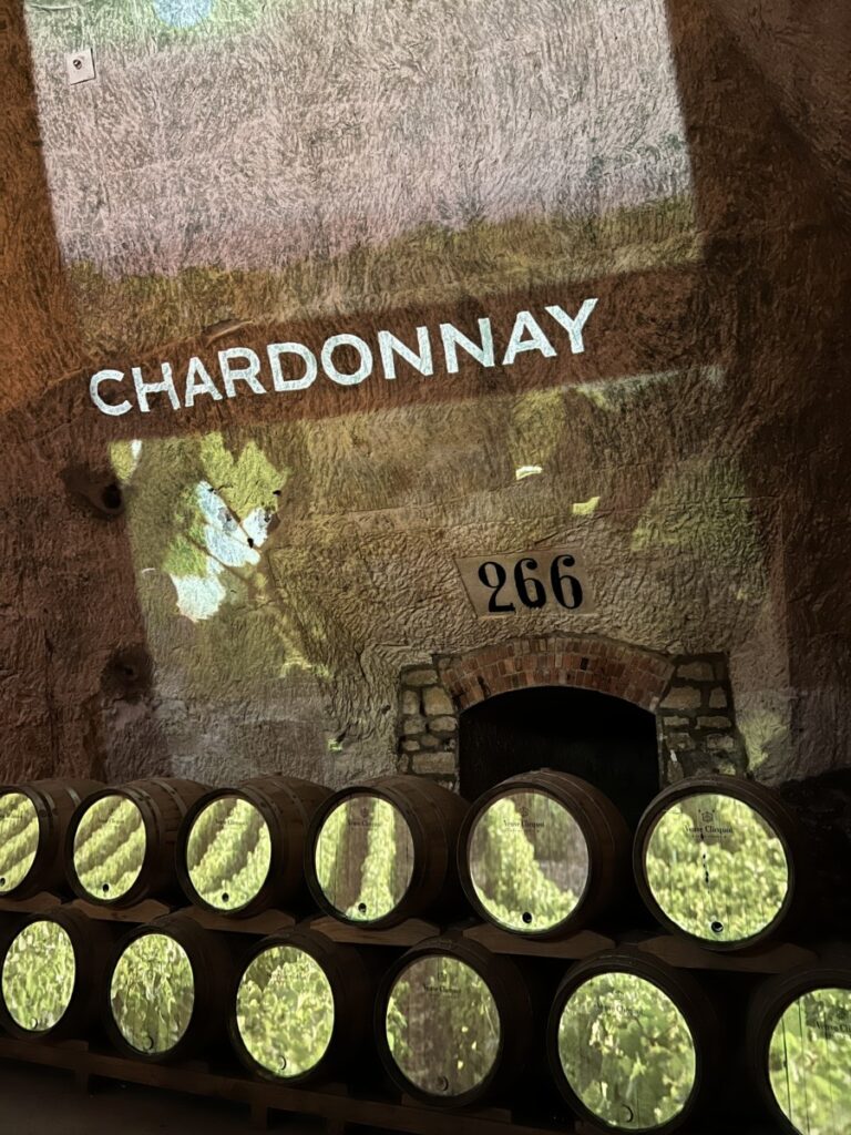 Chardonnay-druene brukes i Champagne