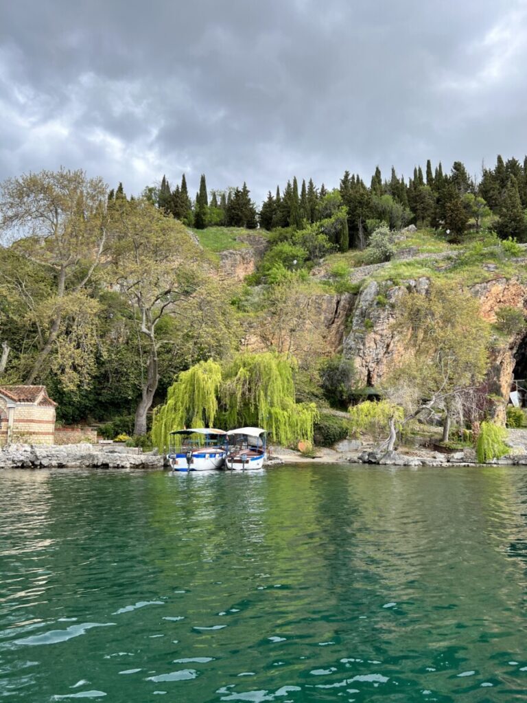 Ohrid-sjøen i Makedonia