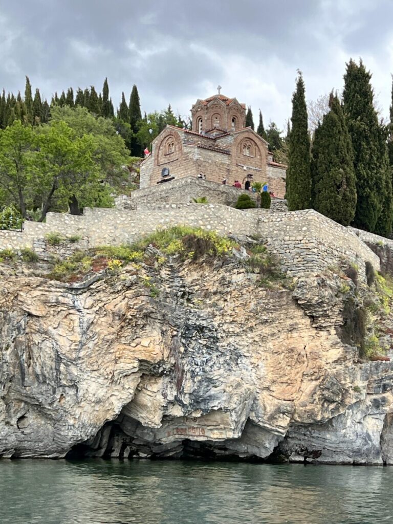 Ohrid-sjøen i Makedonia