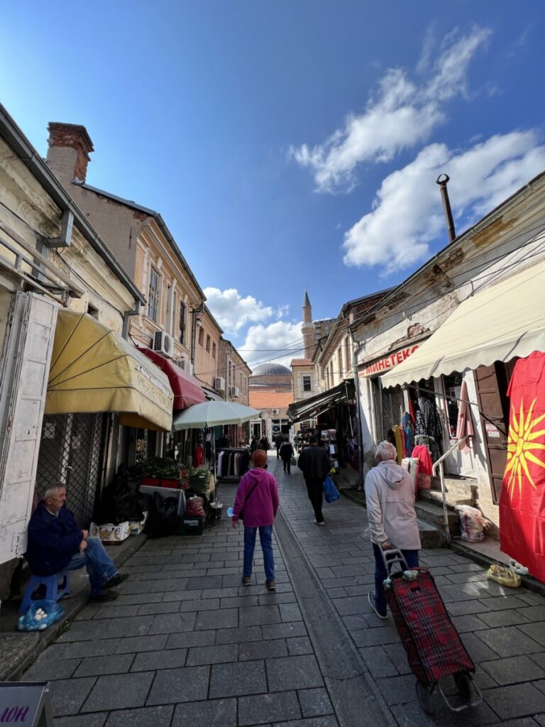 Markedet i Bitola i Makedonia