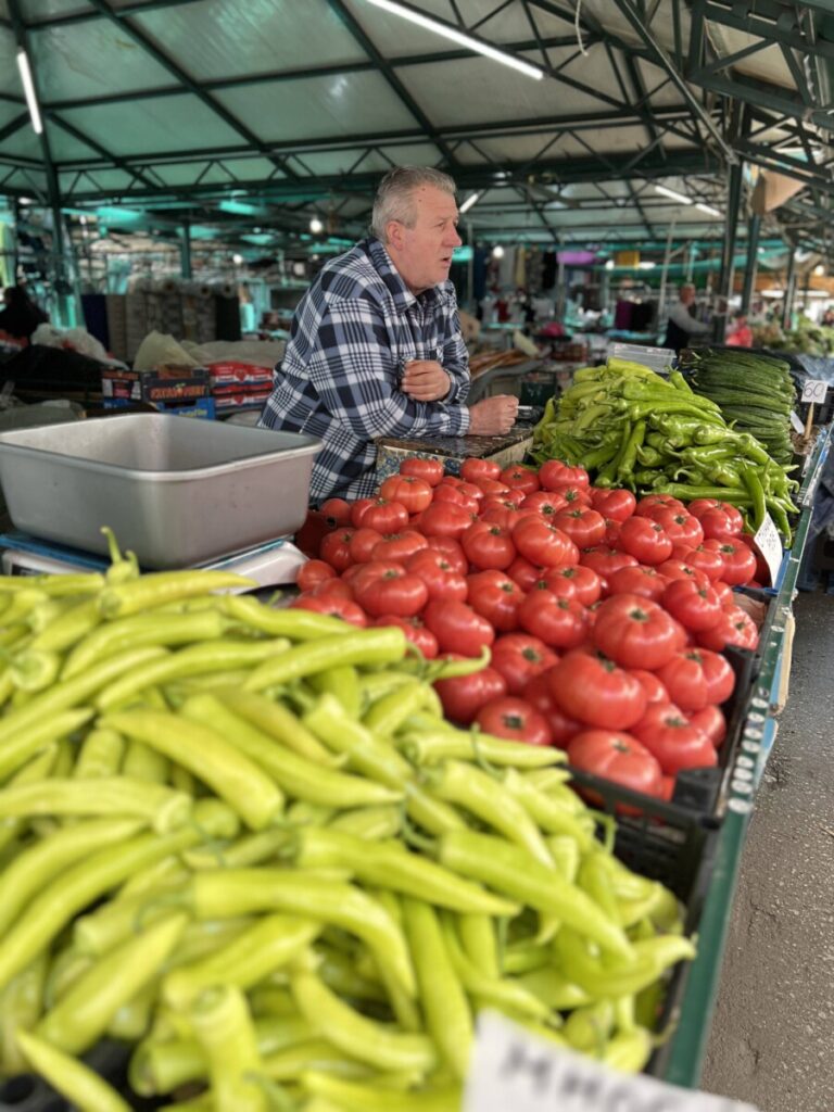 Markedet i Bitola i Makedonia