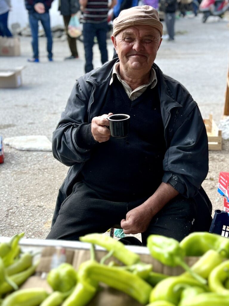 Markedet i Bitola i Makedonia